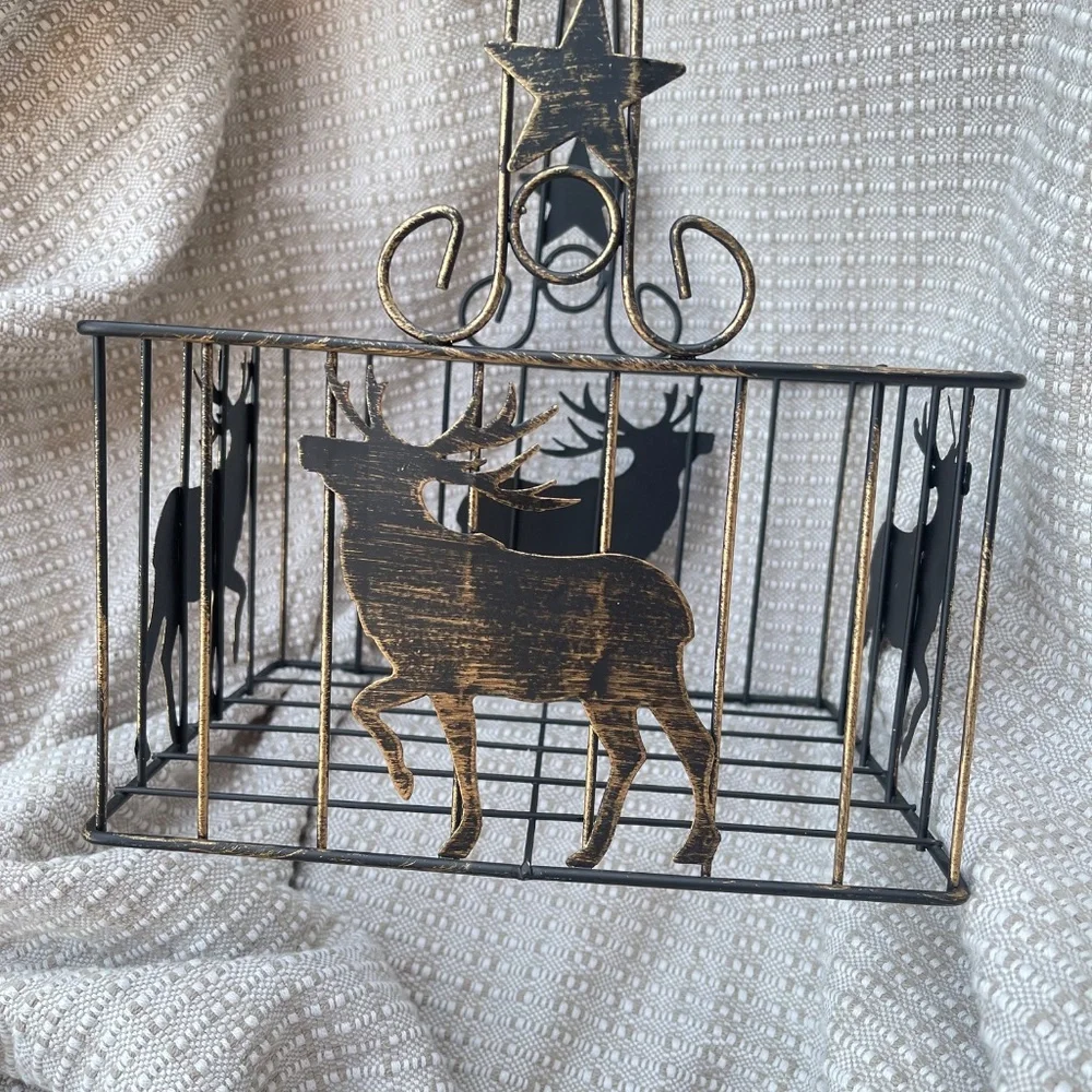 Williams Sonoma Moose Napkin Rings